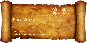 Man Veron névjegykártya
